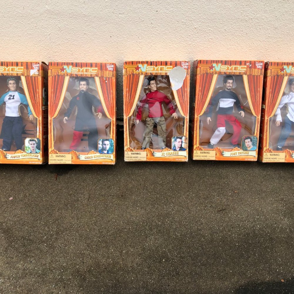 Living Toyz 'NSync Collectible Marionette Lot